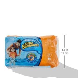 Huggies Little Swimmers Disposable Swimpants, Size M (24-34 lb), 11 ct