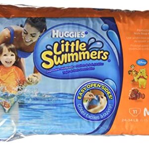 Huggies Little Swimmers Disposable Swimpants, Size M (24-34 lb), 11 ct