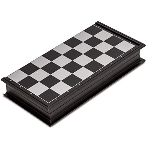 Yellow Mountain Imports Travel Magnetic Chess Set (9.8-Inch) - Folding and Portable Board Game