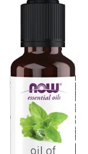 NOW Essential Oils, Oil of Oregano, 25% Blend of Pure Oregano Oil in Pure Olive Oil, Comforting Aromatherapy Scent, Steam Distilled, Vegan, Child Resistant Cap, 1-Ounce