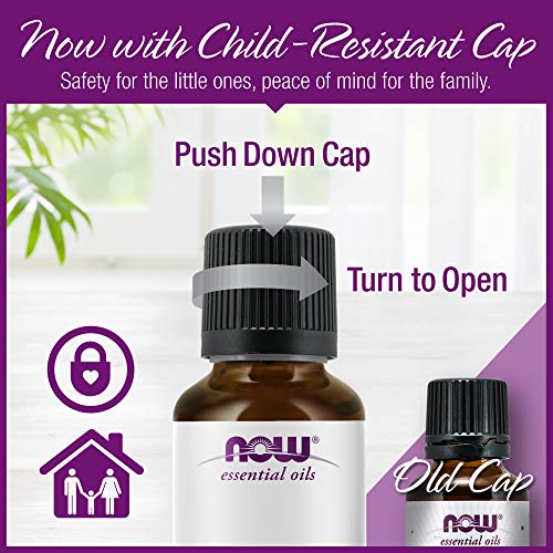 NOW Essential Oils, Oil of Oregano, 25% Blend of Pure Oregano Oil in Pure Olive Oil, Comforting Aromatherapy Scent, Steam Distilled, Vegan, Child Resistant Cap, 1-Ounce