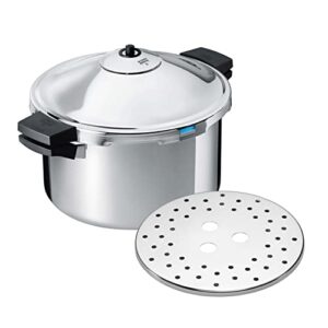 kuhn rikon duromatic hotel stainless steel pressure cooker with side grips, 12 litre / 28 cm