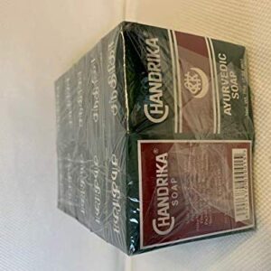 Chandrika Bath and Body Ayurvedic Bar Soap, Pack of 10 - DIRECT FROM CHANDRIKA - AUTHORIZED IMPORTERS AND DISTRIBUTORS. OF ORIGINAL CHANDRIKA LINE