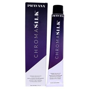 pravana chromasilk creme hair color - 5.3 light golden brown unisex hair color 3 oz i0105059
