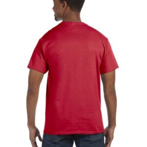 JERZEES Adult Dri-Power Heavyweight Blend T-Shirt , Medium, True Red