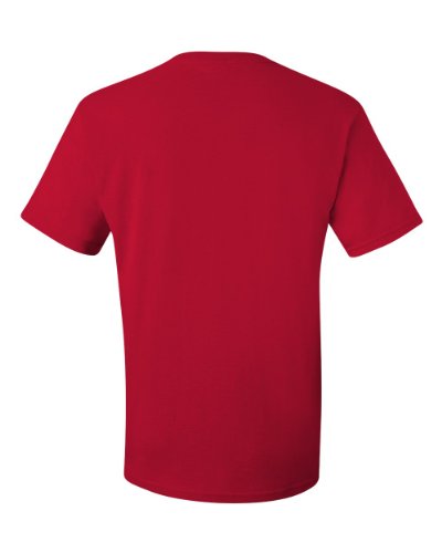 JERZEES Adult Dri-Power Heavyweight Blend T-Shirt , Medium, True Red