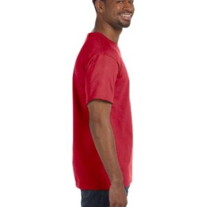 JERZEES Adult Dri-Power Heavyweight Blend T-Shirt , Medium, True Red