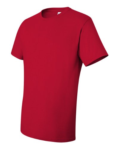 JERZEES Adult Dri-Power Heavyweight Blend T-Shirt , Medium, True Red