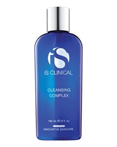 is clinical cleansing complex, 3in1 gentle deep pore cleanser face wash and makeup remover. helps acne and blemish-prone skin