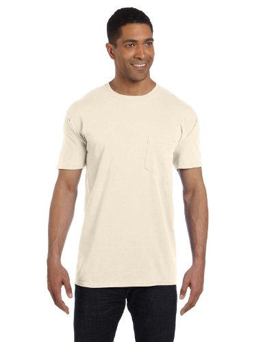 Comfort Colors Adult Heavyweight RS Pocket T-Shirt 2XL IVORY