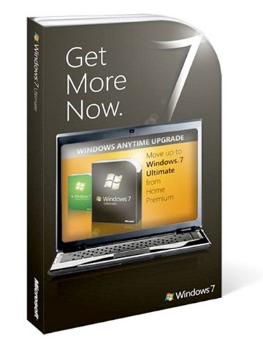 Microsoft Windows 7 Anytime Upgrade [Home Premium to Ultimate] (Old Version)