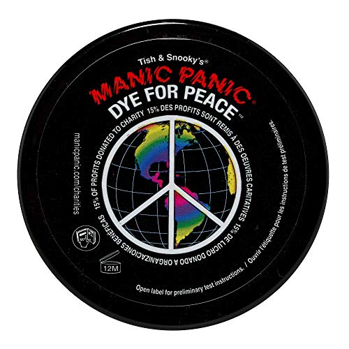 MANIC PANIC Red Passion Hair Dye – Classic High Voltage - Semi Permanent Hair Color - Glows in Blacklight - Medium Strawberry Red Shade With Pink Tint - Vegan, PPD & Ammonia Free - For Coloring Hair
