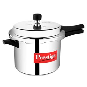 prestige popular pressure cooker, 5 l, silver