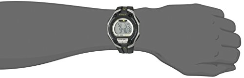 Timex Men's T5K412 Ironman Classic 30 Oversized Black/Silver-Tone Resin Strap Watch