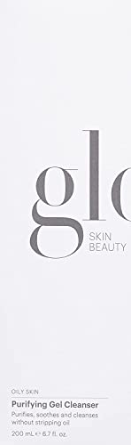 Glo Skin Beauty Purifying Gel Cleanser - Salicylic Acid Face Wash Targets Clogged Pores, Excess Oil & Breakouts - Gently Exfoliates and Minimizes the Appearance of Fine Lines