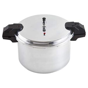 Mirro 92116 Polished Aluminum 5 / 10 / 15-PSI Pressure Cooker / Canner Cookware, 16-Quart, Silver