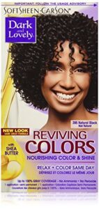 softsheen-carson dark and lovely reviving colors nourishing color & shine, natural black 395