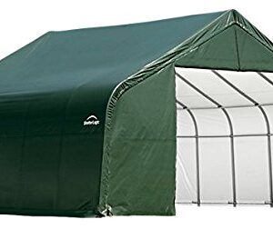 ShelterLogic 72814 Green 10'x12'x8' Peak Style Shelter