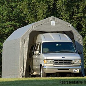 ShelterLogic 90053 Grey 12'x20'x11' Barn Shelter