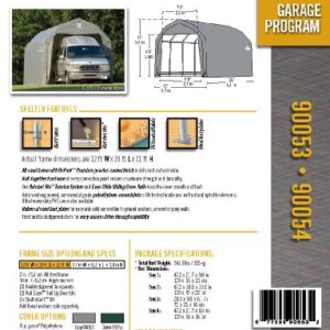 ShelterLogic 90053 Grey 12'x20'x11' Barn Shelter