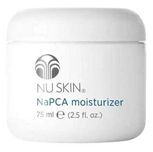 nu skin napca whole body moisturizer - natural cream, vitamin e & hyaluronic acid, 2.55 fl oz
