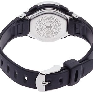 Armitron Sport Women's 457012BLK Chronograph Black Resin Stainless-Steel Accent Strap Watch