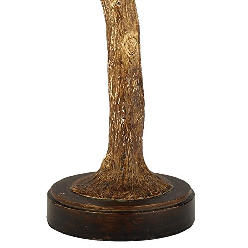 Dimond 93-052 Three Bird, 31.0" x 11.0" x 16.5", Gold Leaf/Black Table lamp, 11W X 17D X 31H