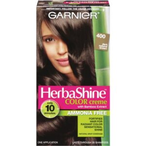 garnier herbashine haircolor, 400 dark natural brown
