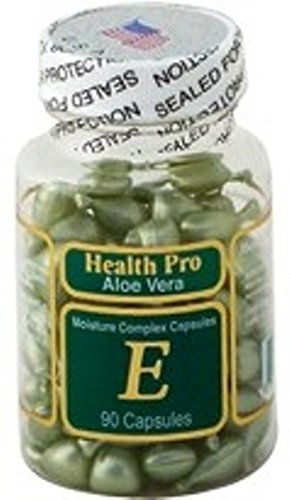 Vitamin E Skin Oil Aloe Vera, 90 Softgels (Pack of 2)