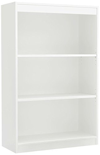 South Shore Axess 3-Shelf Bookcase, Pure White