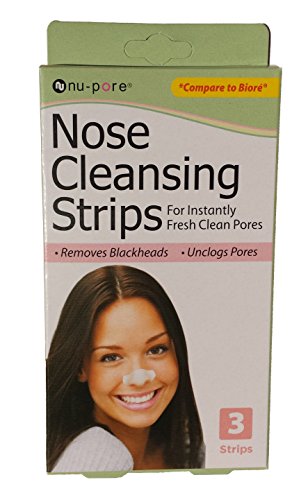 24 Nu Pore cleansing nose strips cleans unclogs pores