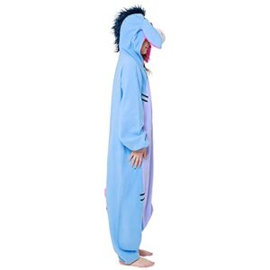 SAZAC Eeyore Kigurumi - Onesie Jumpsuit Halloween Costume (Adults)