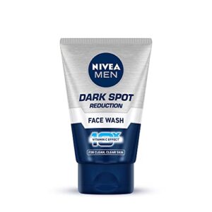 nivea men dark spot reduction face wash (10x whitening), 100 ml