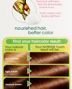 Garnier Nutrisse Nourishing Color Foam, Light Brown