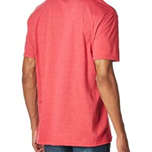 Coca-Cola mens Coca Cola Coke Classic T Shirt, Red Heather, Large US