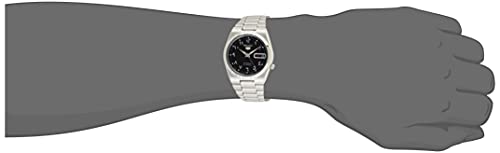 SEIKO 5 Automatic Black Dial Stainless Steel Men's Watch SNK063J5