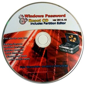 computer password recovery for pc/laptops running windows xp / vista / 7 / 2000 (32bit & 64bit)