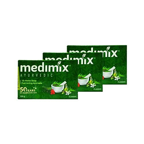 MediMix Real Ayurvedic Soap 125g (Pack of 3)