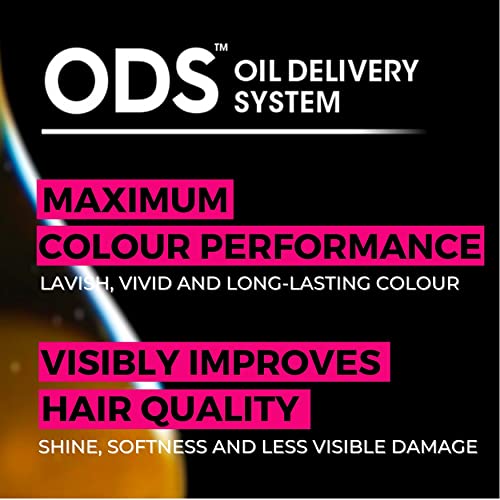 Garnier Olia Deep Violet Permanent Hair Dye, No Ammonia for A Pleasant Scent, Up To 100% Grey Hair Coverage, Maximum Colour Performance, 60% Oils - 3.16 Deep Violet