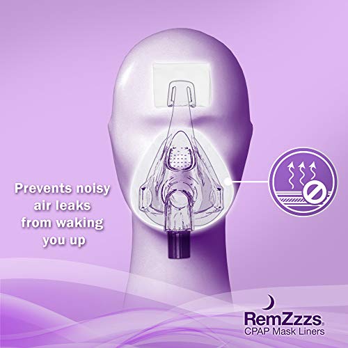 RemZzzs Full Face Cpap Mask Liners (K3-FL) - Reduce Noisy Air Leaks and Painful Blisters - Cpap Supplies and Accessories - Compatible with Resmed Respironics DeVilbiss