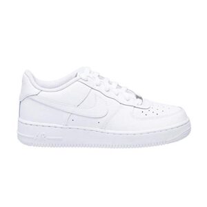 Nike Air Force 1, White/White, 6 US Unisex Little Kid