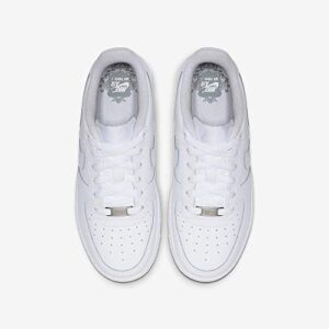 Nike Air Force 1, White/White, 6 US Unisex Little Kid