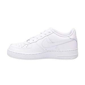 Nike Air Force 1, White/White, 6 US Unisex Little Kid