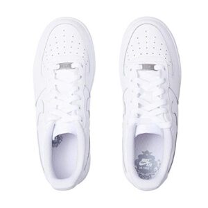 Nike Air Force 1, White/White, 6 US Unisex Little Kid