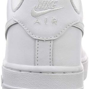 Nike Air Force 1, White/White, 6 US Unisex Little Kid