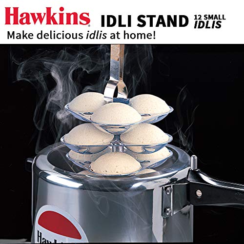 Hawkins G05 Mini Idli Stand for Pressure Cooker, Mettalic