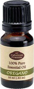 fabulous frannie oregano 100% pure, undiluted essential oil therapeutic grade - 10 ml. great for aromatherapy!