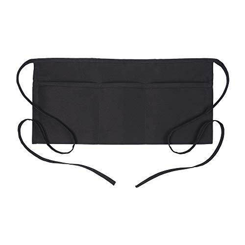 FAME F9 Original 3 Pocket Waist Apron - Black (WFA18121BK)