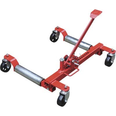 Ironton Heavy-Duty Mechanical Wheel Dolly - 1,250-Lb. Lift Capacity