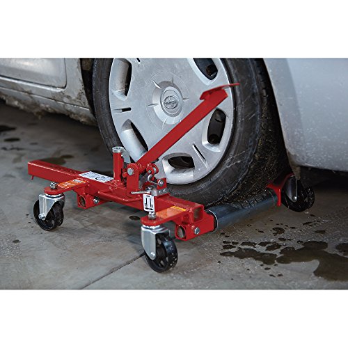 Ironton Heavy-Duty Mechanical Wheel Dolly - 1,250-Lb. Lift Capacity